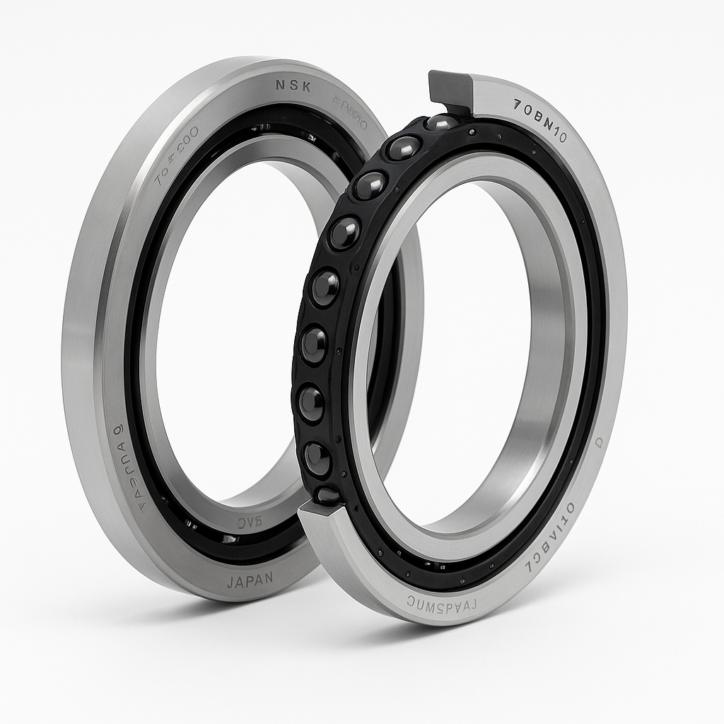 Ultra High Speed Angular Contact Ball Bearings - BER Series