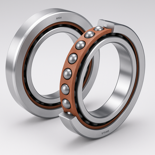 Ultra High Speed Angular Contact Ball Bearings - BNR Series (Part # Starting 65-85)