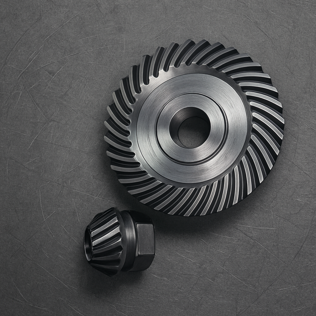 Aerator Gear Box Spiral Bevel Gear And Pinion