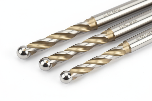 MICRO GRAIN CARBIDE ENDMILLS 55HRC ball nose
